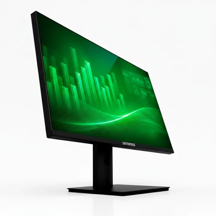 monitor enterprise pro view 24 ips fhd 120hz vga + hdmi + displayport ergonomico multimedia vesa ultra thin border free 3yr gar