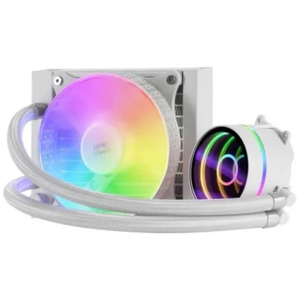refrigeracion liquida cpu mars gaming frgb 120mm white
