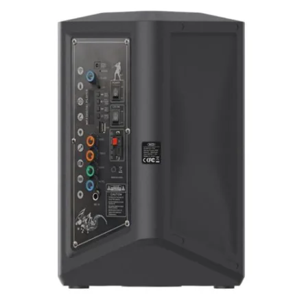 altavoz karaoke rgb 40w con microfono inalambrico f53 xo