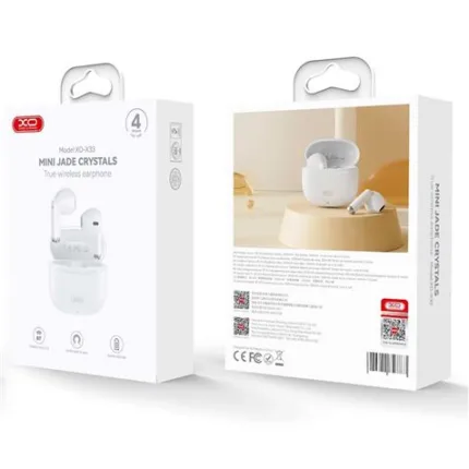 auriculares bluetooth tws x33 blanco xo