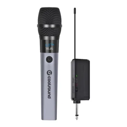 microfono inalÁmbrico uhf con receptor y baterÍa coolsound