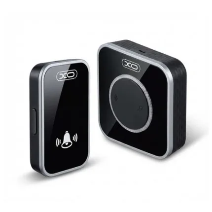 timbre inalambrico con leds sf11 negro xo