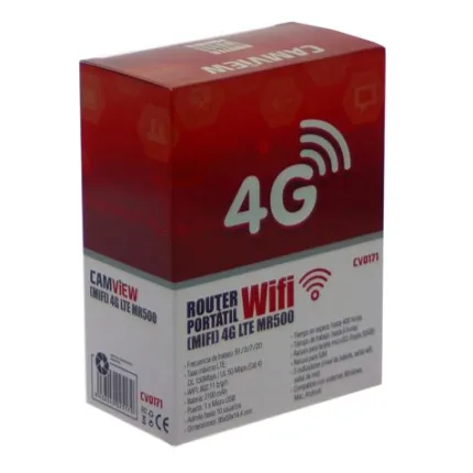 router (mifi) wifi portatil 4g lte mr500 camview