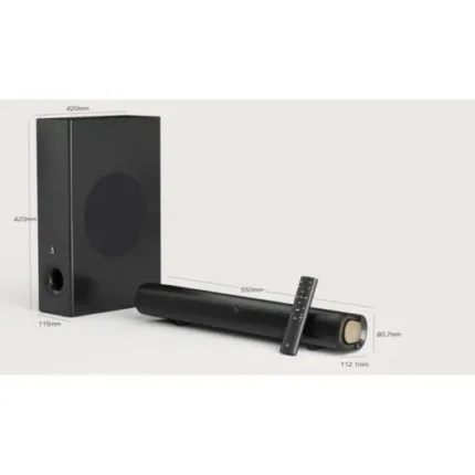 altavoces creative stage pro 2.1 wireless bt 5.3 barra sonido + subwoofer