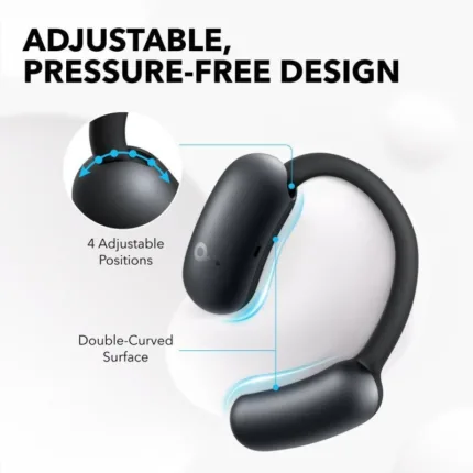 auriculares anker soundcore aerofit 2 open ear bluetooth 5.4 ip55 black