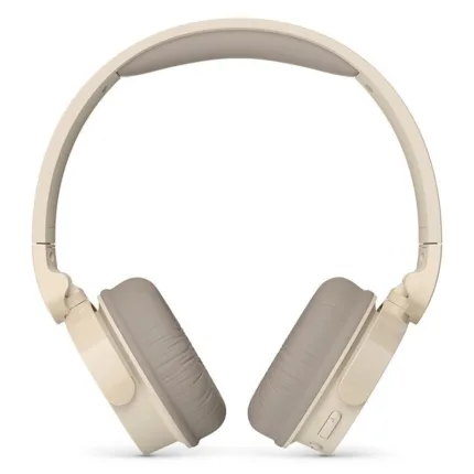 auriculares + microfono philips tah3209bg bluetooth beige