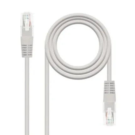cable de red cat.5 utp flex 15m nanocable grey
