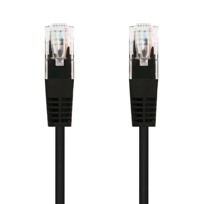 cable de red cat.6 utp 0.5m nanocable black