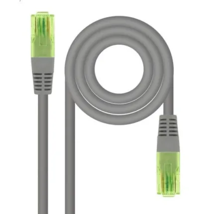 cable de red cat.6 utp 10m nanocable grey