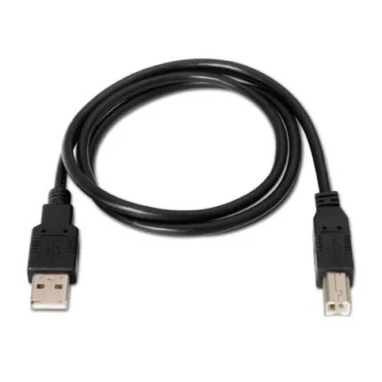 cable usb 3m impresora a/m b/m nanocable black