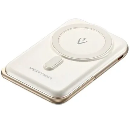 Cargador inalámbrico Vention para carga rápida de smartphones.